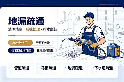 衢州地漏疏通
